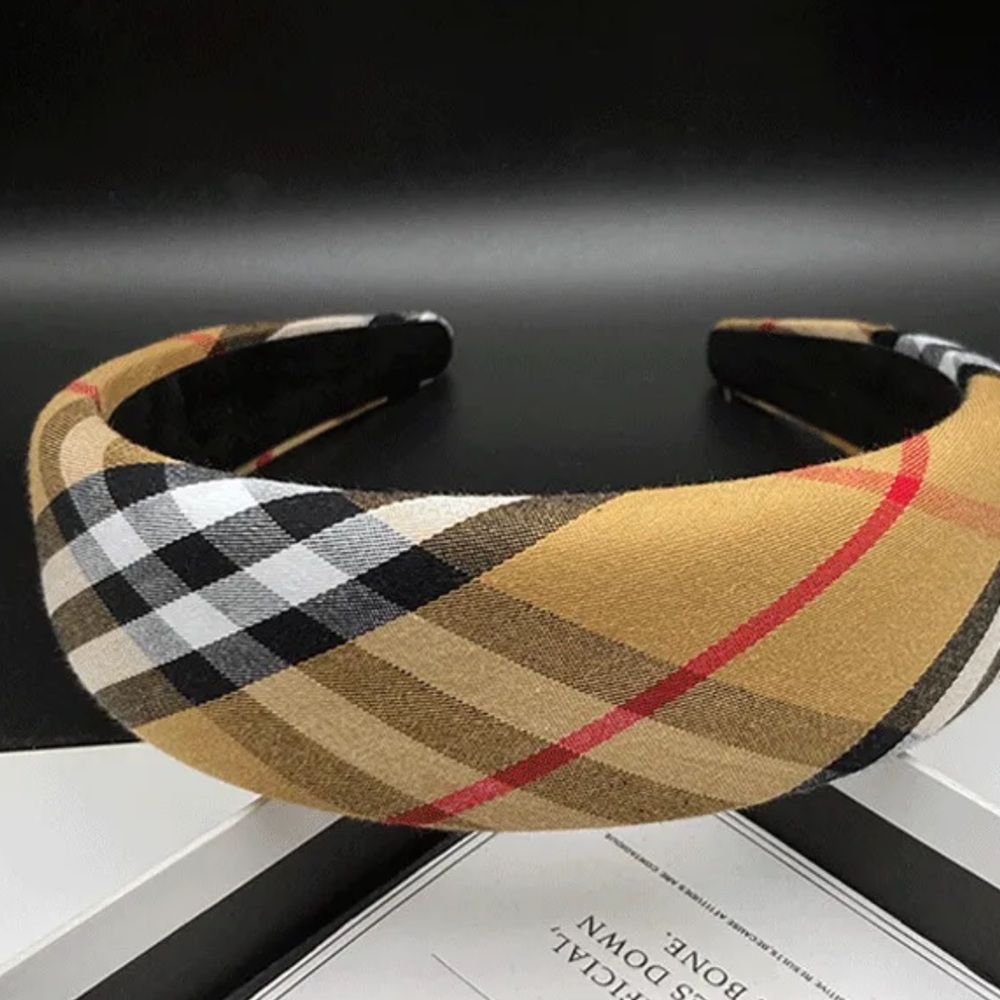 Plaid Headband - Picture 6 of 6